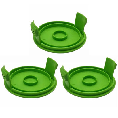 3Pcs Plastic Spool Cap for Greenworks 21272 / 21212 Lawn Mower Replacement Part, 3410468
