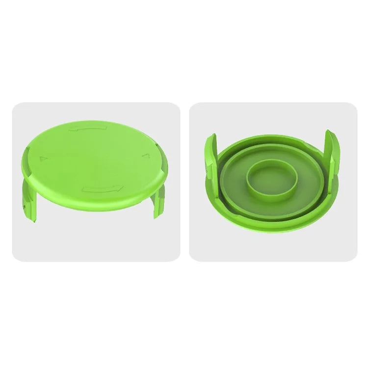 3Pcs Plastic Spool Cap for Greenworks 21272 / 21212 Lawn Mower Replacement Part, 3410468