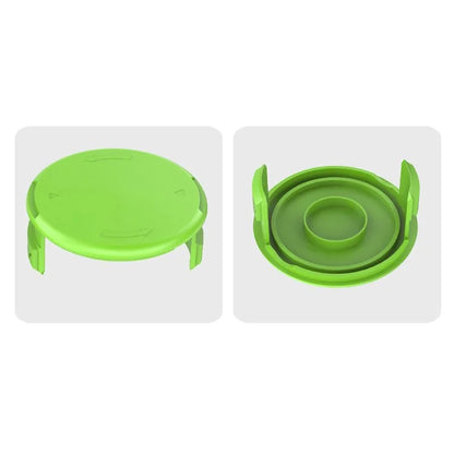 3Pcs Plastic Spool Cap for Greenworks 21272 / 21212 Lawn Mower Replacement Part, 3410468