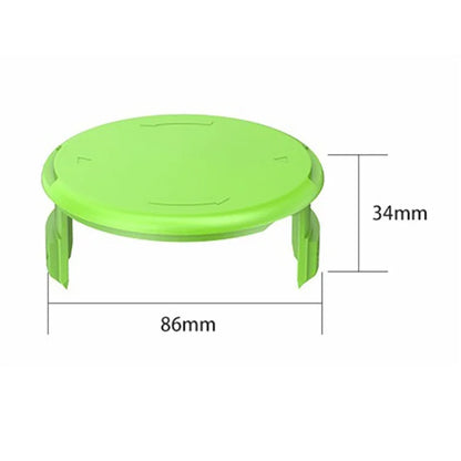 3Pcs Plastic Spool Cap for Greenworks 21272 / 21212 Lawn Mower Replacement Part, 3410468