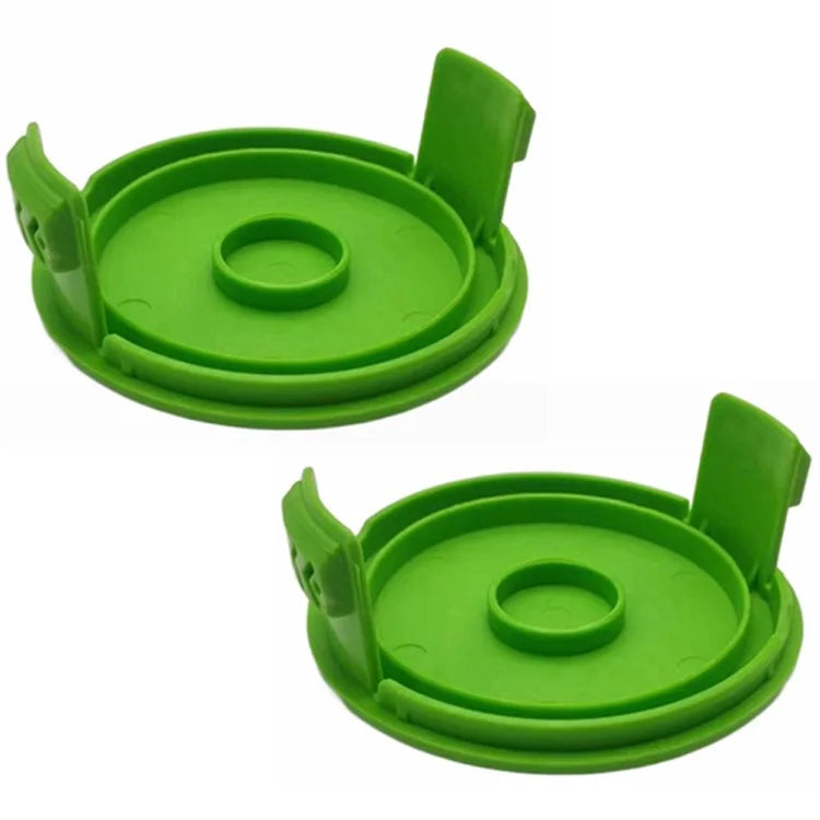 2Pcs Plastic Spool Cap for Greenworks 21272 / 21212 Lawn Mower Replacement Part, 3410468