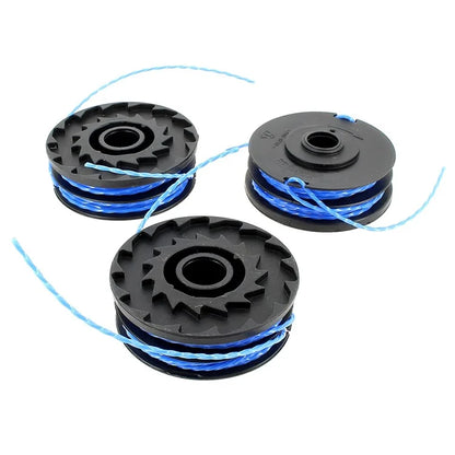 12Pcs RAC123 Lawn Mower Line Spool for Ryobi RLT6030 / RLT5127 / RLT5027 / RLT4125 / RLT4027 Grass Trimmer Replacement Part, 5132002671
