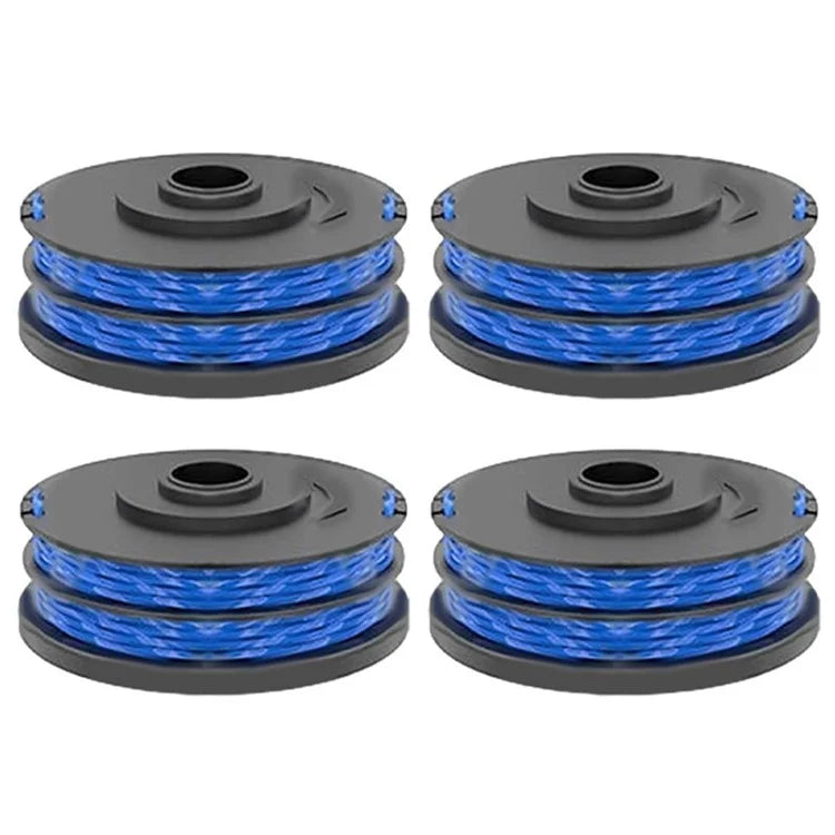 4Pcs RAC123 Lawn Mower Line Spool for Ryobi RLT6030 / RLT5127 / RLT5027 / RLT4125 / RLT4027 Grass Trimmer Replacement Part, 5132002671