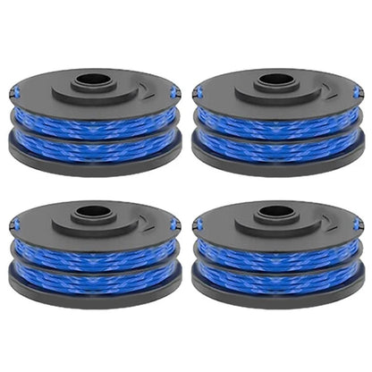 4Pcs RAC123 Lawn Mower Line Spool for Ryobi RLT6030 / RLT5127 / RLT5027 / RLT4125 / RLT4027 Grass Trimmer Replacement Part, 5132002671