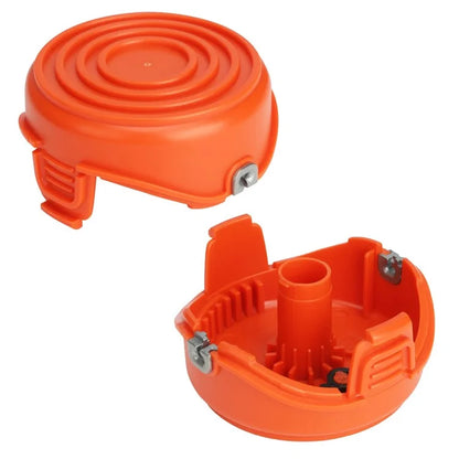2Pcs Spool Cap for Black & Decker GH750  /  GH710  /  GH700 Lawn Mower, DF-065-BKP / RC-065-P&90517175