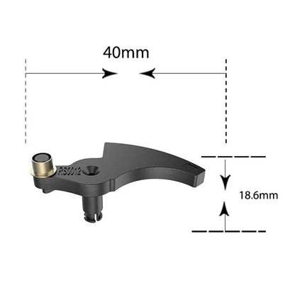 6Pcs For Black & Decker ST7700-B3LZ (3) / ST7700 Type 3 / ST7700 Type 2 / ST7700 Type 1 / ST700 Trimmer Line Feeder Lever, 59843700&598437-00