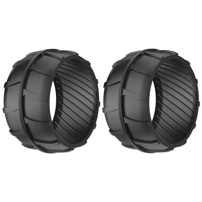 2Pcs Rubber Wheel Protector for Worx Landroid M1000 / M700 / M500 Plus / M500 / S300 Lawn Mower Part, RSXJ0002