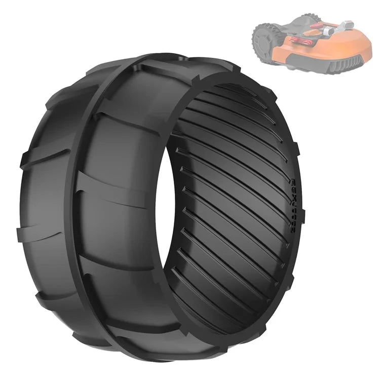 2Pcs Rubber Wheel Protector for Worx Landroid M1000 / M700 / M500 Plus / M500 / S300 Lawn Mower Part, RSXJ0002