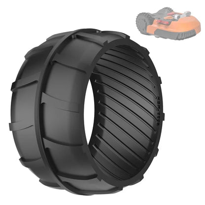 2Pcs Rubber Wheel Protector for Worx Landroid M1000 / M700 / M500 Plus / M500 / S300 Lawn Mower Part, RSXJ0002