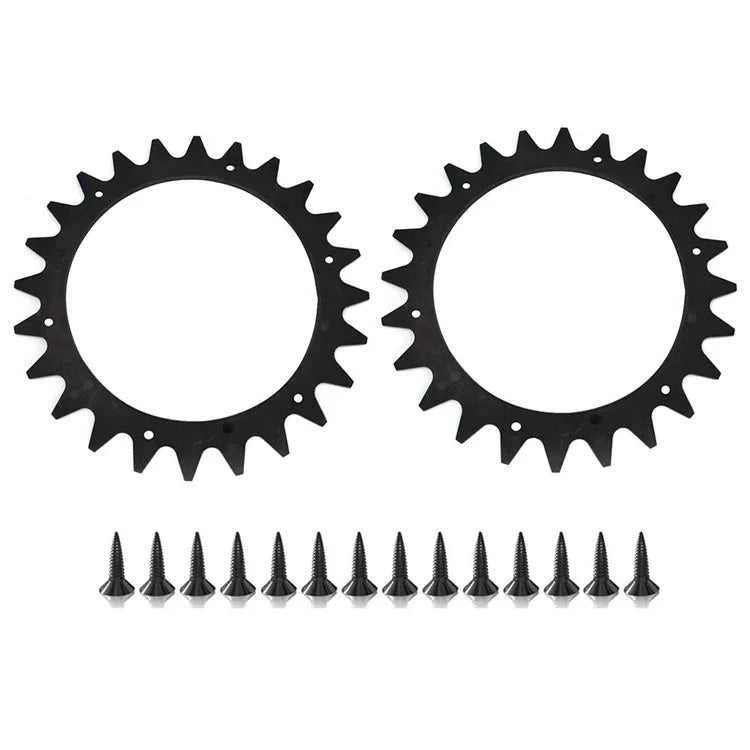 RSWL-01 For Worx Landroid M1000 / M900 / M700 / M500 / S300 Lawn Mower 2 Spikes + 14 Self-Tapping Screws