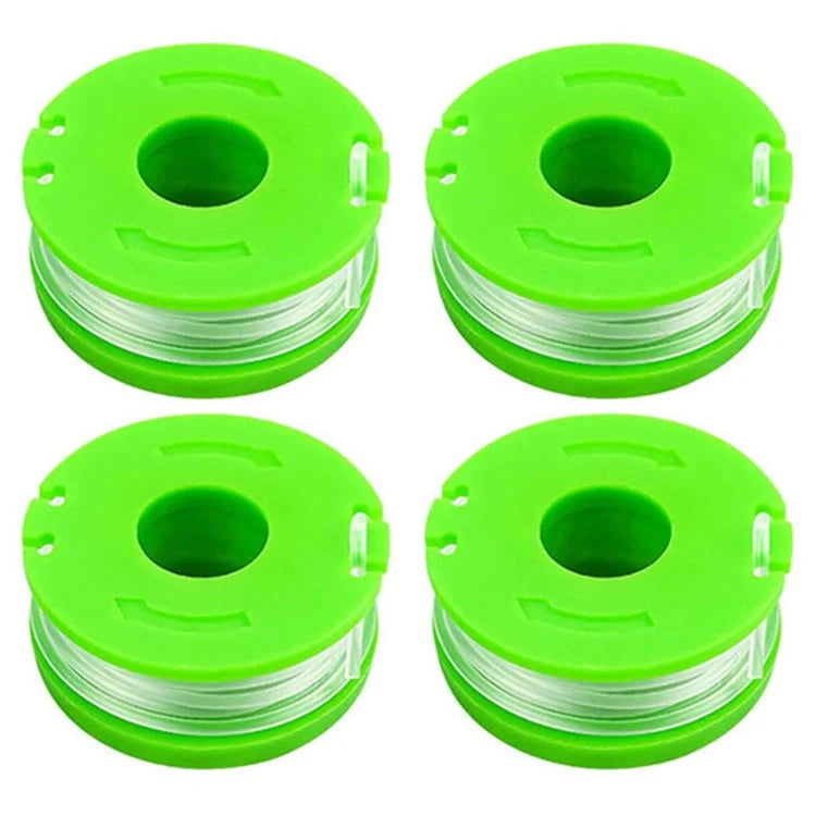 4PCS RS90121 Nylon Line Spools for Earthwise CST00012 / LST10012 / CST12010 Lawn Trimmer Wire Reels