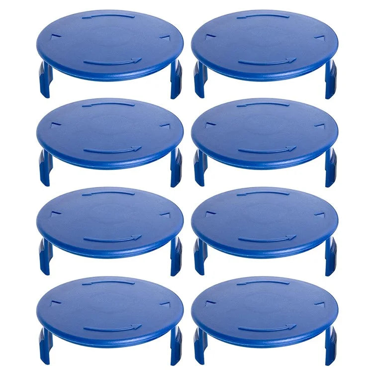 8PCS Plastic Spool Cap for Kobalt KST 120X-06 / 120X 40V Lawn Mower Replacement Part, TLK-01-1