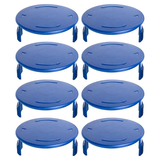 8PCS Plastic Spool Cap for Kobalt KST 120X-06 / 120X 40V Lawn Mower Replacement Part, TLK-01-1