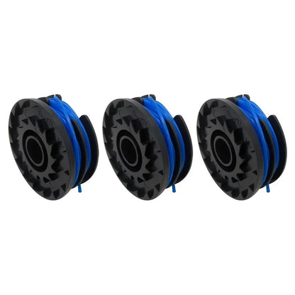 3PCS TLG-03 TLK-01 Nylon Wire Spools for Kobalt KST 120X-06 / 120X 40V Lawn Mower Trimming Head