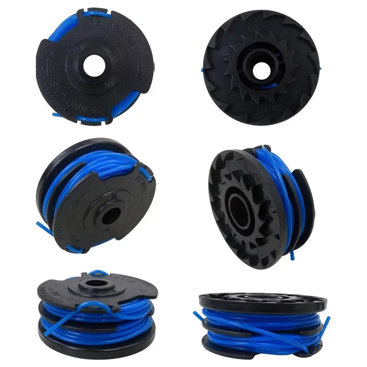 3PCS TLG-03 TLK-01 Nylon Wire Spools for Kobalt KST 120X-06 / 120X 40V Lawn Mower Trimming Head