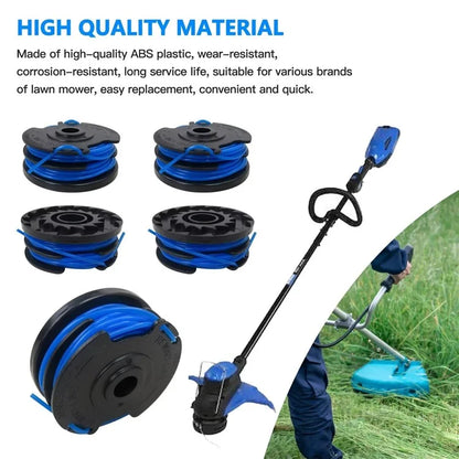 3PCS TLG-03 TLK-01 Nylon Wire Spools for Kobalt KST 120X-06 / 120X 40V Lawn Mower Trimming Head