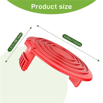 For Black & Decker Lawn Mower 3 DF-080-BKP Nylon Wire Spools + 1 RS0011 Spool Cap