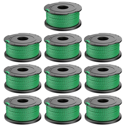 10PCS A6486 ABS Spool for Black & Decker Lawn Mower Nylon Wire Trimming Head
