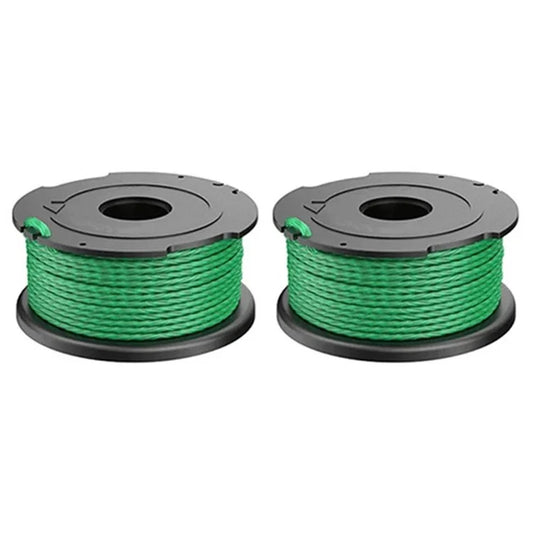 2PCS A6486 ABS Spool for Black & Decker Lawn Mower Nylon Wire Trimming Head