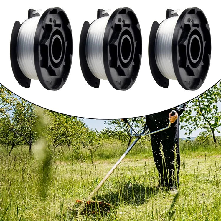 6PCS TLE-03 Spool for Einhell GE-CT 18 / 28 Li TC / GE-CT 18 / 28 Li Lawn Mower Nylon Trimming Wire Reel