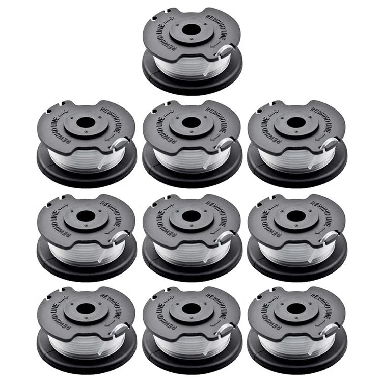 10PCS TLE-03 Spool for Einhell GE-CT 18 / 28 Li TC / GE-CT 18 / 28 Li Lawn Mower Nylon Trimming Wire Reel