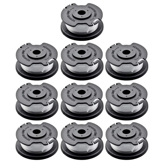 10PCS TLE-03 Spool for Einhell GE-CT 18 / 28 Li TC / GE-CT 18 / 28 Li Lawn Mower Nylon Trimming Wire Reel