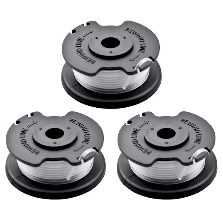 3PCS TLE-03 Spool for Einhell GE-CT 18 / 28 Li TC / GE-CT 18 / 28 Li Lawn Mower Nylon Trimming Wire Reel