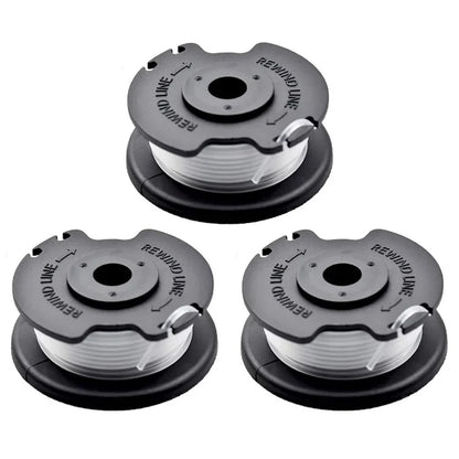 3PCS TLE-03 Spool for Einhell GE-CT 18 / 28 Li TC / GE-CT 18 / 28 Li Lawn Mower Nylon Trimming Wire Reel