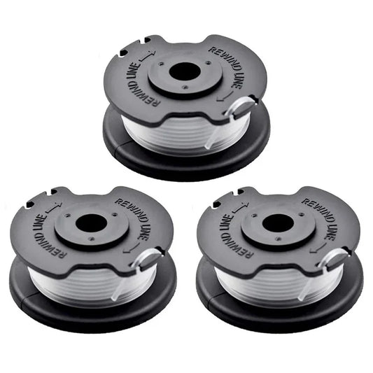 3PCS TLE-03 Spool for Einhell GE-CT 18 / 28 Li TC / GE-CT 18 / 28 Li Lawn Mower Nylon Trimming Wire Reel