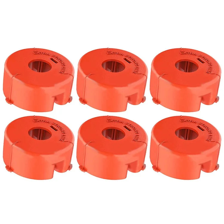 6Pcs Spool Cap for Bosch ART 3000 Combitrim / 2300 Combitrim / 30 Combitrim Lawn Mower Replacement Part, F016L71115