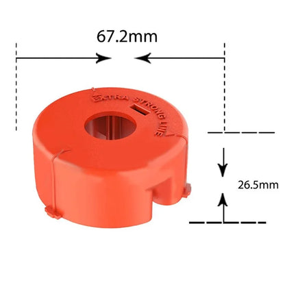 2Pcs Spool Cap for Bosch ART 3000 Combitrim / 2300 Combitrim / 30 Combitrim Lawn Mower Replacement Part, F016L71115