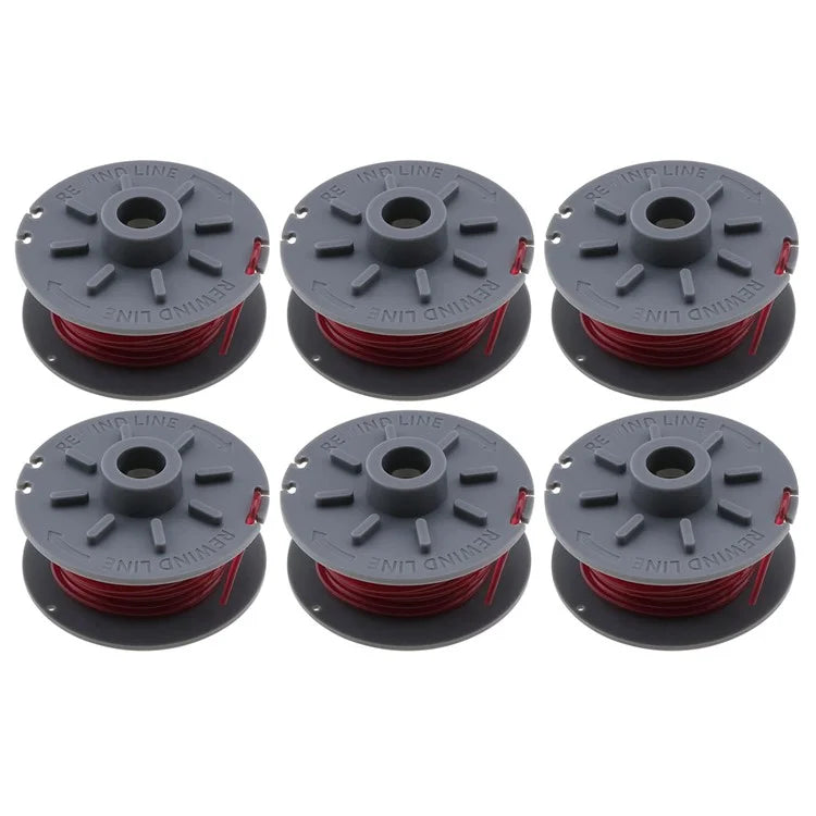 6Pcs For Gardena Turbotrimmer Smallcut Lawn Mower Spool Nylon Rope Reel, 05364-20 / TLGA-04