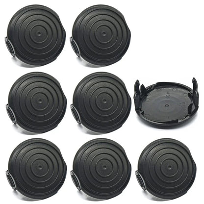TLW-05 8Pcs Replacement Spool Cap for Harbor Freight Bauer 20115E-B Bauer Corded BAUER 5.5Amp 15 in Electric String Trimmer