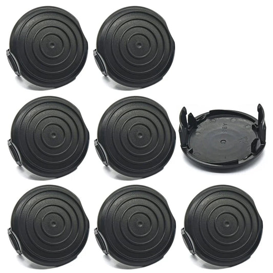 TLW-05 8Pcs Replacement Spool Cap for Harbor Freight Bauer 20115E-B Bauer Corded BAUER 5.5Amp 15 in Electric String Trimmer