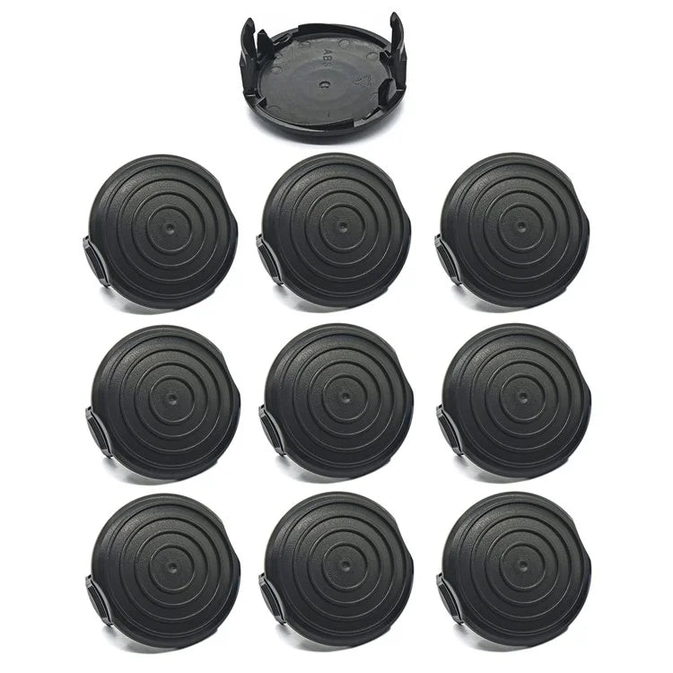 TLW-05 10Pcs Replacement Spool Cap for Harbor Freight Bauer 20115E-B Bauer Corded BAUER 5.5Amp 15 in Electric String Trimmer