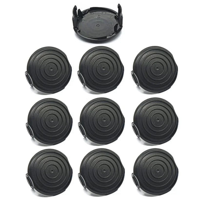 TLW-05 10Pcs Replacement Spool Cap for Harbor Freight Bauer 20115E-B Bauer Corded BAUER 5.5Amp 15 in Electric String Trimmer