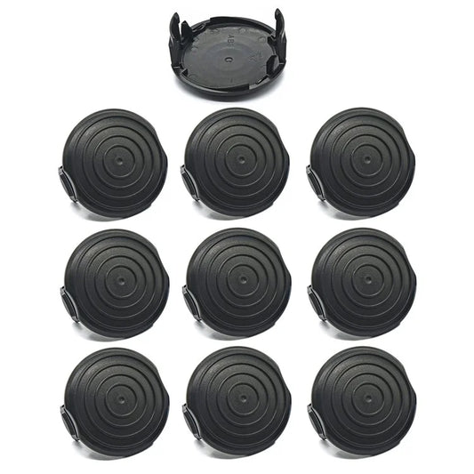 TLW-05 10Pcs Replacement Spool Cap for Harbor Freight Bauer 20115E-B Bauer Corded BAUER 5.5Amp 15 in Electric String Trimmer