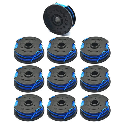 TLW-04 10Pcs Replacement Spool for Harbor Freight Bauer 20115E-B Bauer Corded BAUER 5.5Amp 15 in Electric String Trimmer