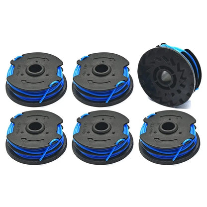 TLW-04 6Pcs Replacement Spool for Harbor Freight Bauer 20115E-B Bauer Corded BAUER 5.5Amp 15 in Electric String Trimmer