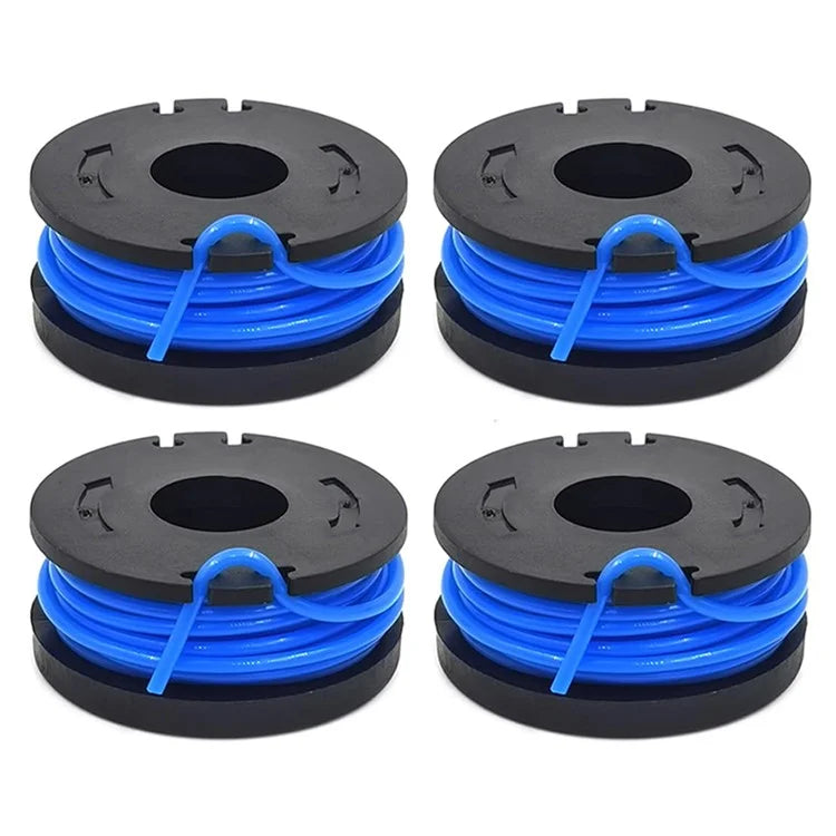 TLW-01 4Pcs Replacement Spool Mower Accessory for Harbor Freight Bauer 19115C-B 20V Cordless Mower
