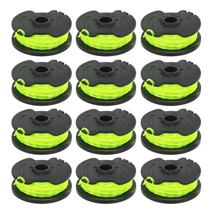 HT19-401-004-20 12Pcs Replacement Spool Mower Accessory for Hyper Tough 40V Max String Trimmer  /  HT19-401-004-20 /  HT21-401-002-04 (2022)