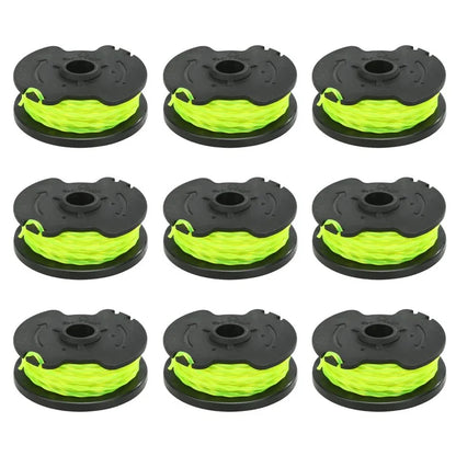 HT19-401-004-20 9Pcs Replacement Spool Mower Accessory for Hyper Tough 40V Max String Trimmer  /  HT19-401-004-20 /  HT21-401-002-04 (2022)
