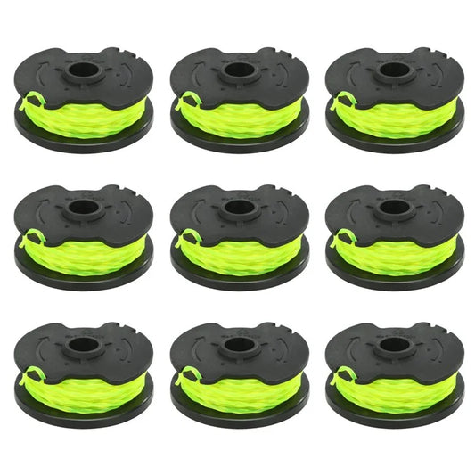 HT19-401-004-20 9Pcs Replacement Spool Mower Accessory for Hyper Tough 40V Max String Trimmer  /  HT19-401-004-20 /  HT21-401-002-04 (2022)