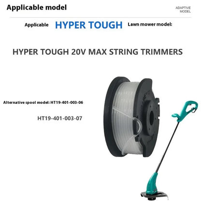 TLH-02 9Pcs Replacement Spool for Hyper Tough 20V Max HT22-401-03-05  /  HT-19-401-003-06  /  HT19-401-003-07