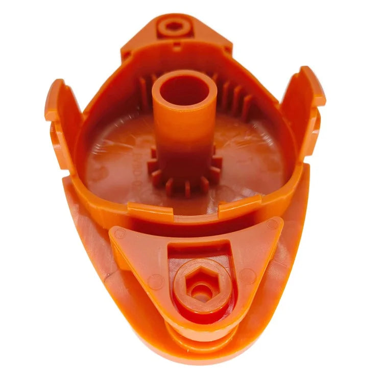 Trimmer Head + 20 Blades for Black & Decker GH3000R  /  GH3000  /  GH750  /  GH710  /  GH700 Lawn Mower Part, EVBD-02+RS-0001 Orange