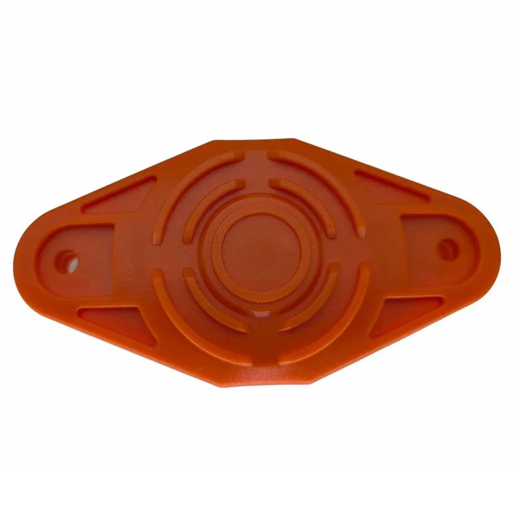 Trimmer Head + 20 Blades for Worx WG175  /  WG165  /  WG163  /  WG151  /  WG150 Lawn Mower Part, EVW-01+RS-0001 Orange