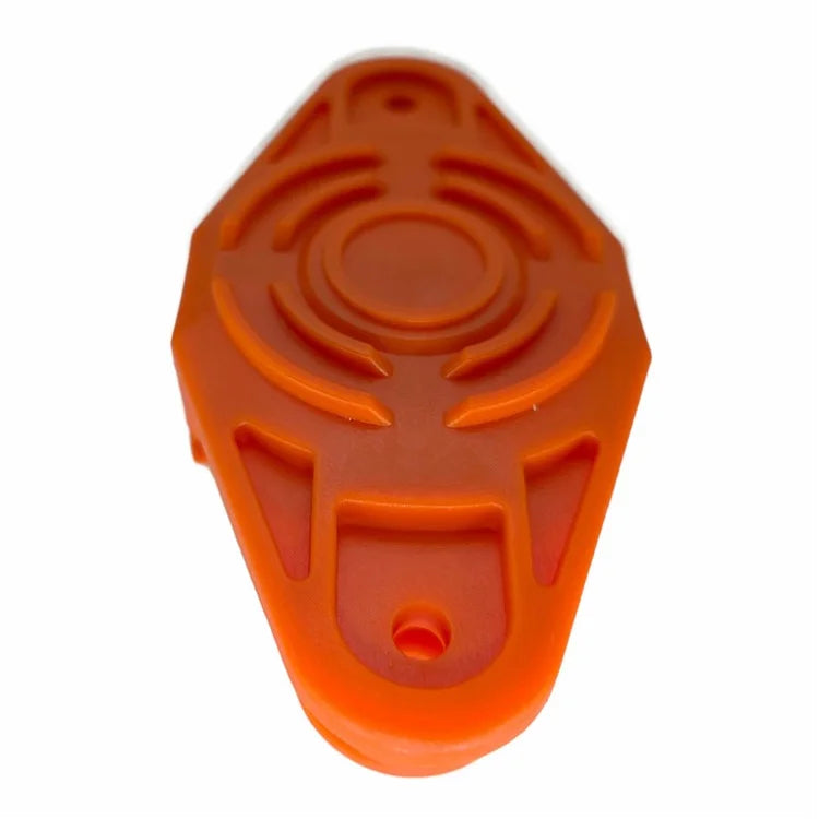 Trimmer Head + 6 Blades for Worx WG175  /  WG165  /  WG163  /  WG151  /  WG150 Lawn Mower Part, EVW-01+RS-0001 Orange