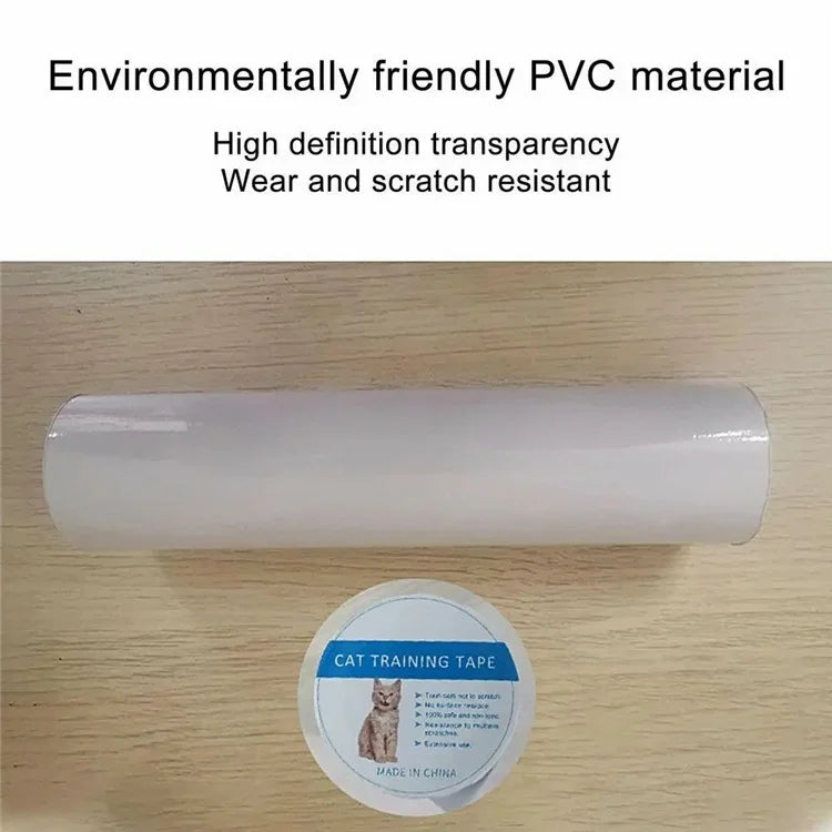 30x500CM Anti Cat Scratch Furniture Protector Clear PVC Couch Protector