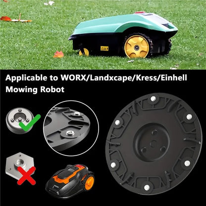 RSD-01 For WORX / Landxcape / Kress / Einhell Lawn Mower ABS 6-Blade Cutterhead Turntable