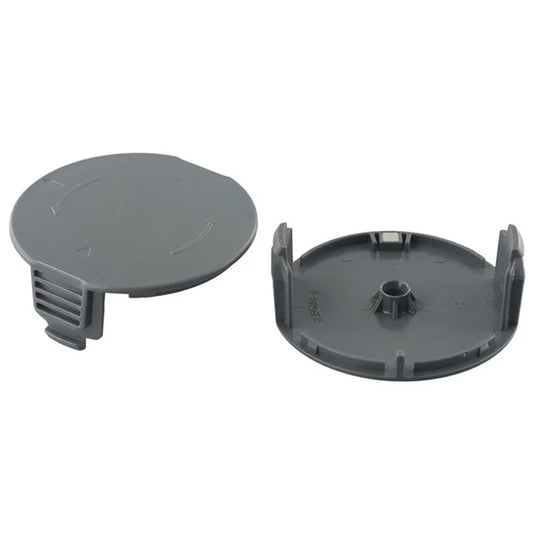 2Pcs 1600A01R5J Spool Cover for Bosch Universal Grasscut 18 / Grasscut 18-26 / Grasscut 18-260 , ABS Trimmer Spool Caps
